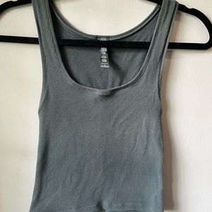 SKIMS cotton rib tank- Deep Sea